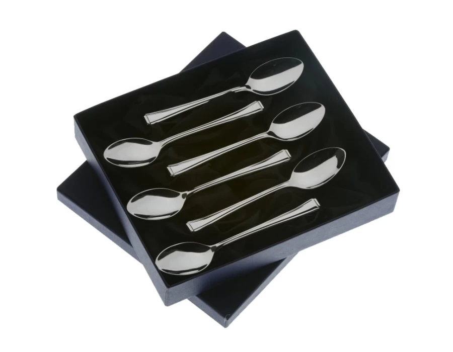 "Arthur Price of England Harley 6-Piece Stainless Steel Teaspoon Set"