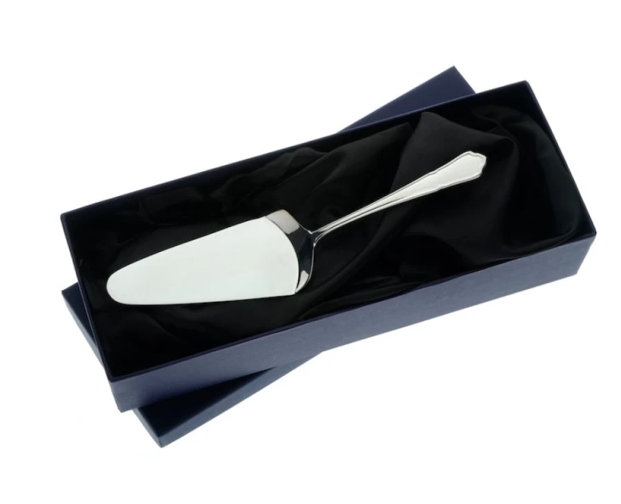 Arthur Price Stainless Steel Cake Server - Elegant Flange Design by Dubarry, Single Serving Cutlery