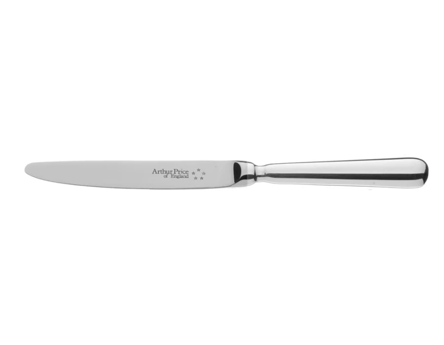 Arthur Price of England Stainless Steel Baguette Dessert Knife - Single, Elegant Dining Cutlery