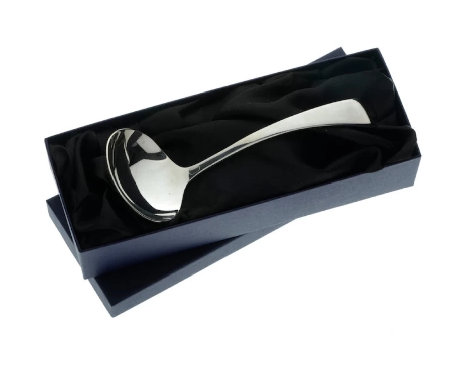 Arthur Price of England Stainless Steel Old English Sauce Ladle - Single, Elegant & Durable Serving Spoon