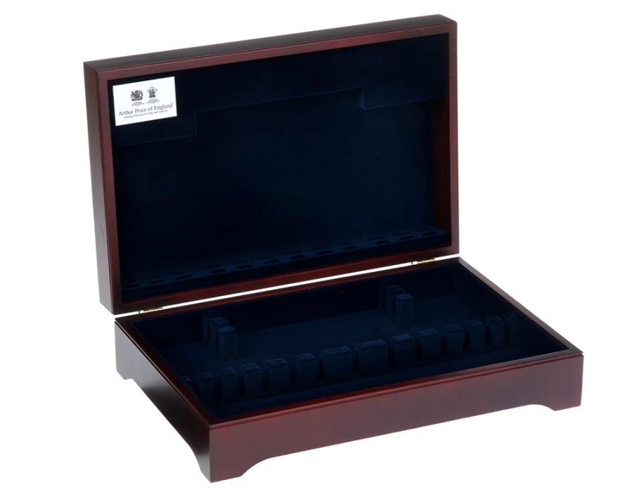Arthur Price of England 124-Piece Stainless Steel Cutlery Set for 12 - Dubarry Canteen Collection